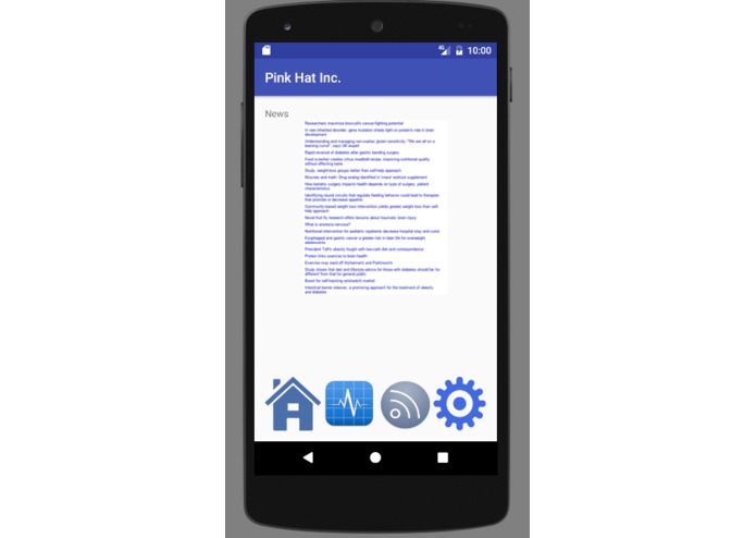 MLHHackathonPinkHat – screenshot 4