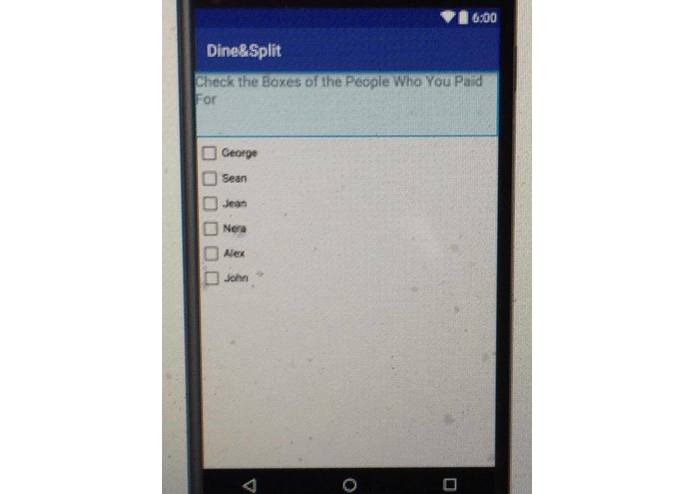 Dine&Split – screenshot 3