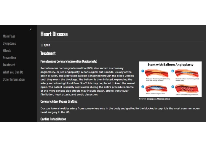 Coronary Artery Disease Awareness – screenshot 2