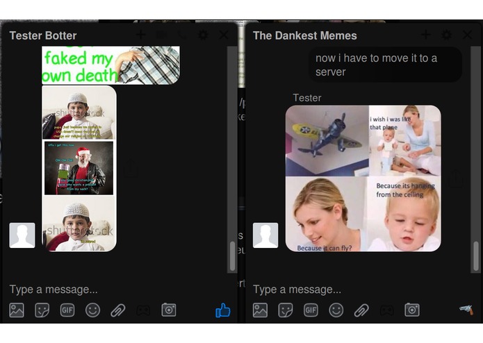 Facebook dank meme sender – screenshot 1