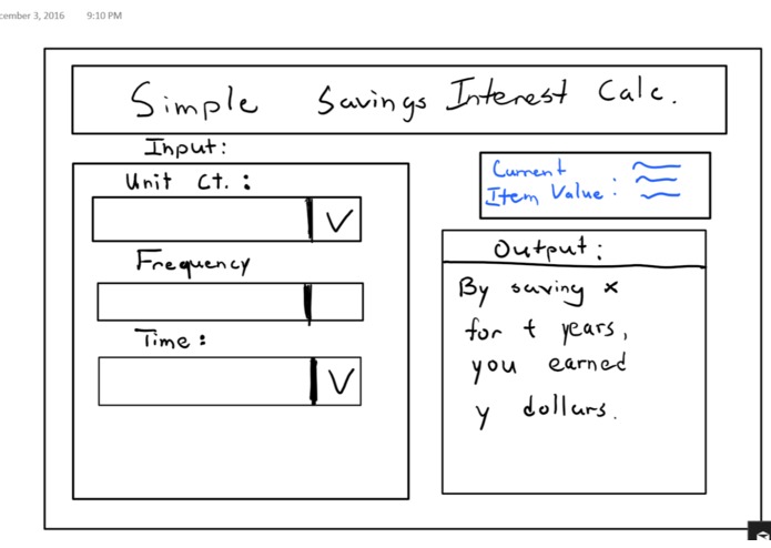 Simplified Savings – screenshot 1