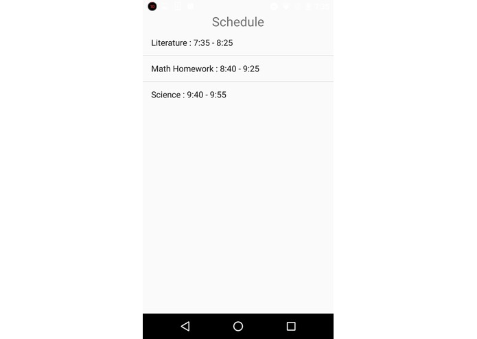 Time Table – screenshot 6