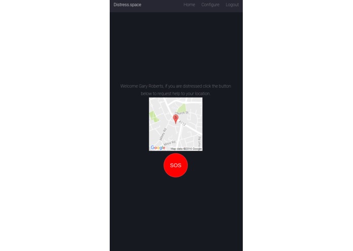 distress.space – screenshot 1