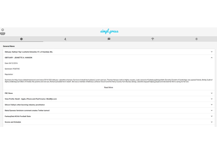 Simpl.press – screenshot 3