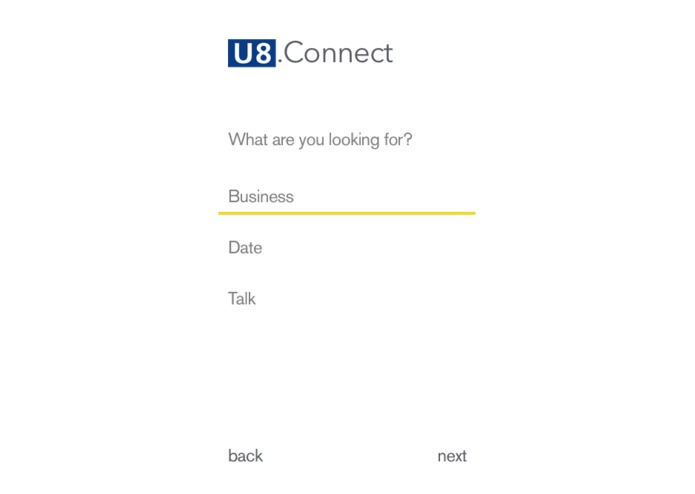 U8.connect – screenshot 1