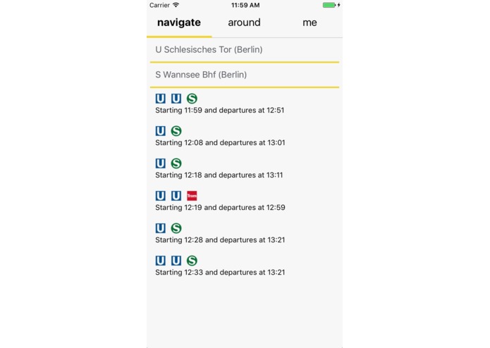 U8.connect – screenshot 4