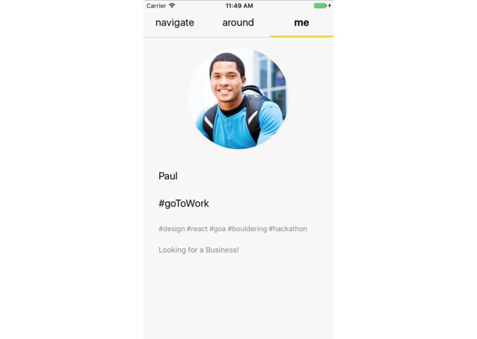U8.connect – screenshot 2