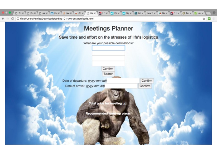 Meetings Planner – screenshot 1