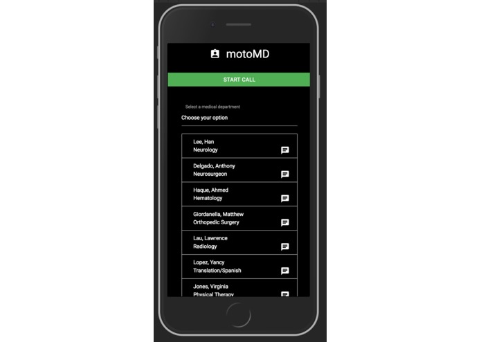 motoMD – screenshot 2