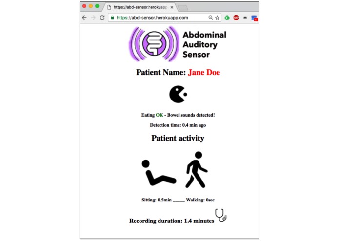 Abdominal Auditory Monitor – screenshot 2