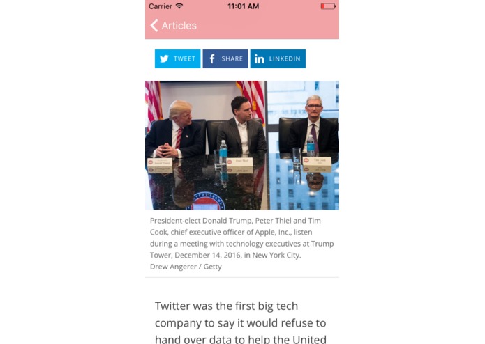 Alfa News – screenshot 4