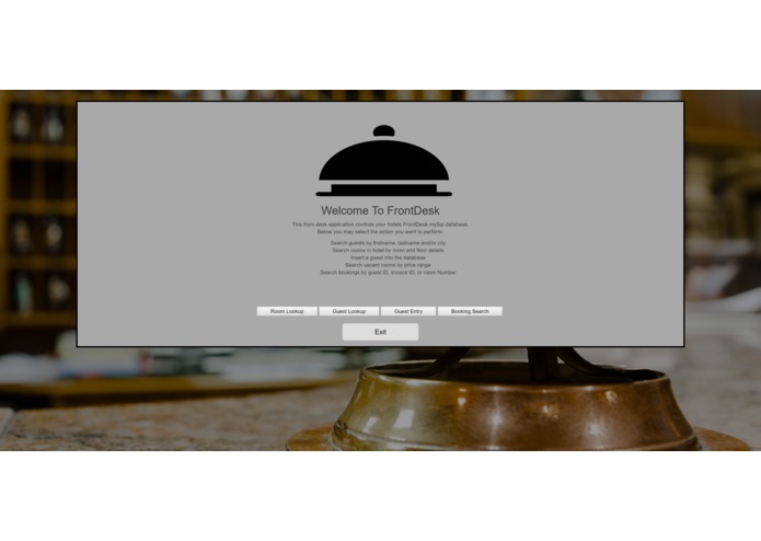 Frontdesk - Hotel Management System – screenshot 2
