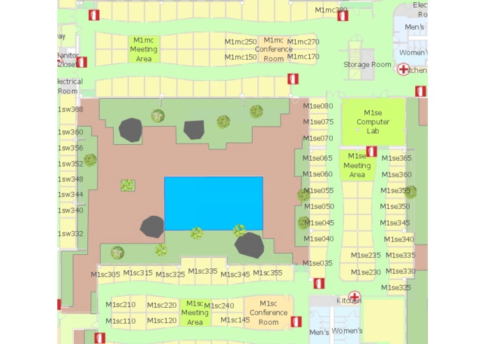 Mapquest* of Indoor routing – screenshot 1