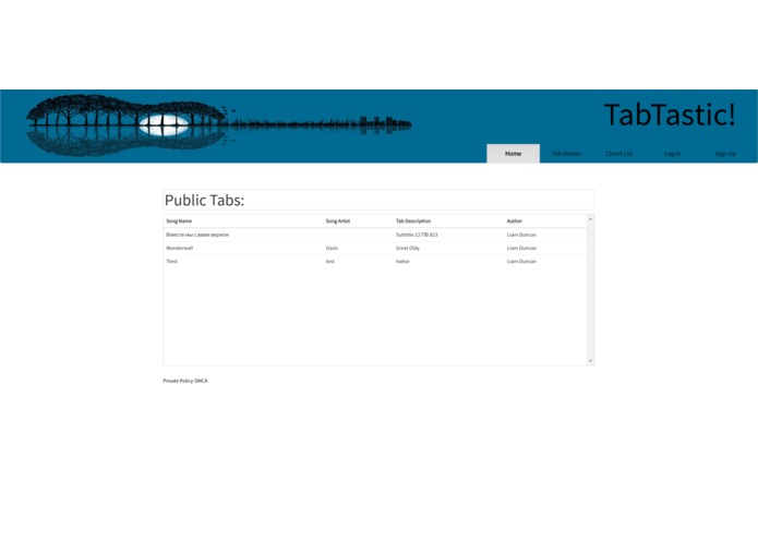 Tabtastic - Guitar Chord Sheet Sharing Site – screenshot 2