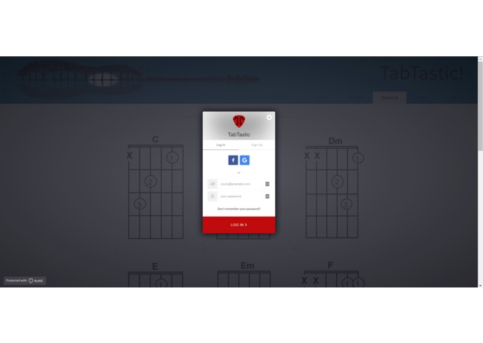 Tabtastic - Guitar Chord Sheet Sharing Site – screenshot 4