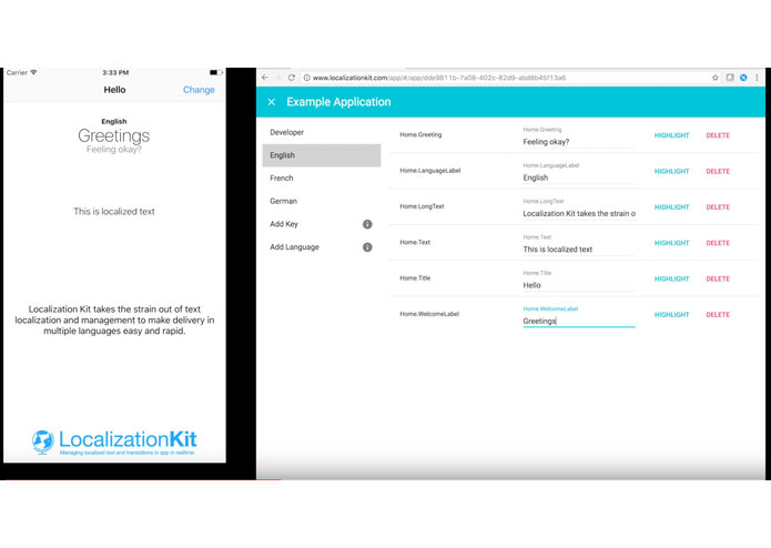 LocalizationKit – screenshot 1
