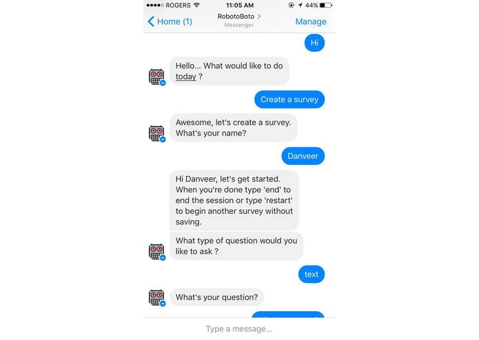 Surveyobot – screenshot 3