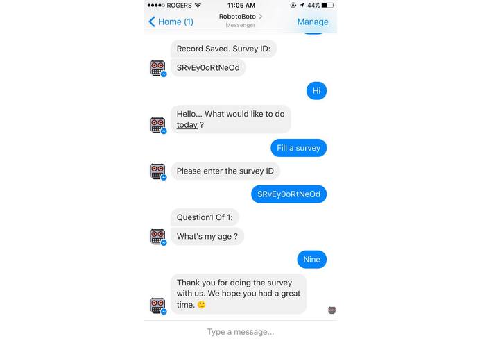 Surveyobot – screenshot 5