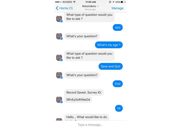 Surveyobot – screenshot 4