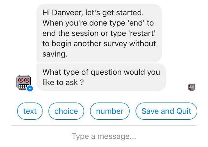 Surveyobot – screenshot 2