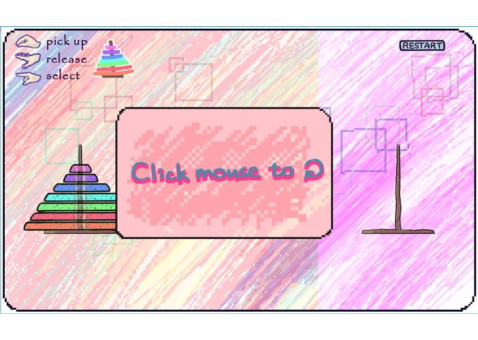 Floating Tower of Hanoi – screenshot 2