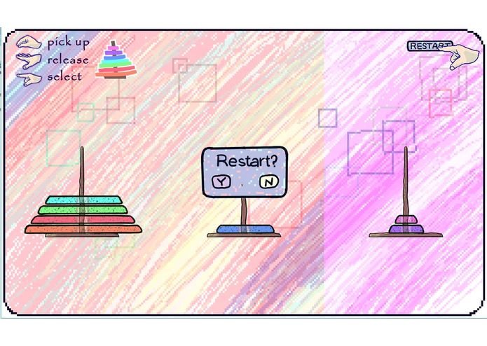 Floating Tower of Hanoi – screenshot 4