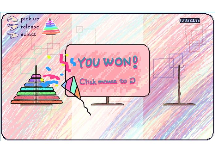 Floating Tower of Hanoi – screenshot 5
