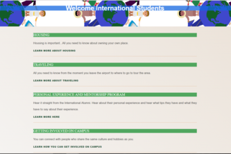 Welcoming International Students