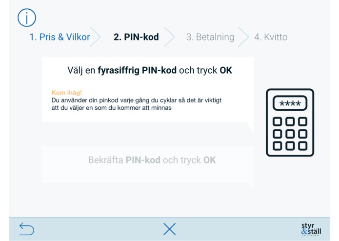 Usability survey - Styr&Ställ by JCDecaux – screenshot 4