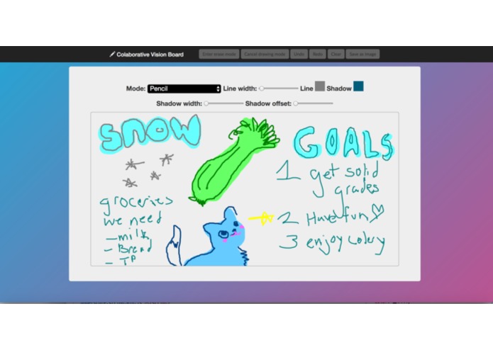 Compan-Oekaki- Colaborative Vision Board – screenshot 1