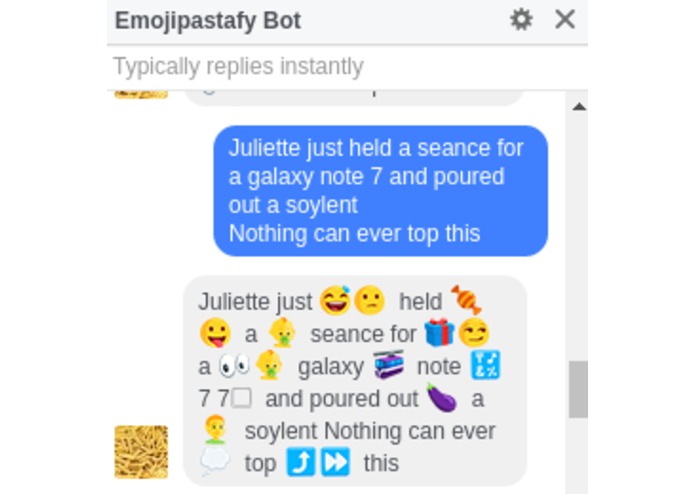 Emojipastafier – screenshot 3