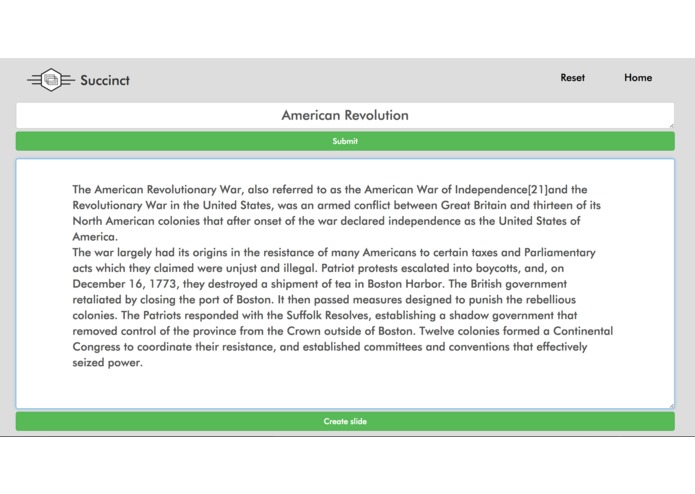 Succinct  – screenshot 2