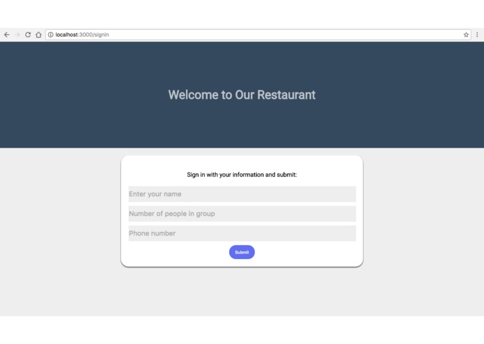 Waitlist – screenshot 1