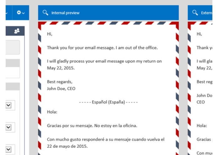 Mail Responder for Outlook – screenshot 5