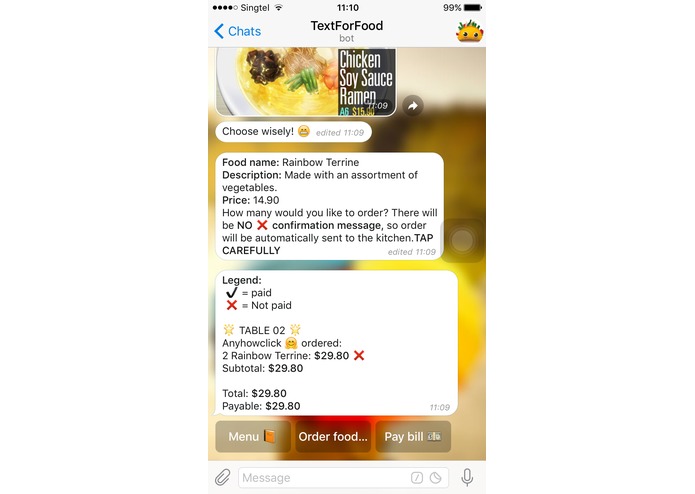095 - Text For Food – screenshot 5