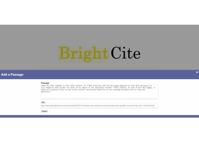 BrightCite – screenshot 3
