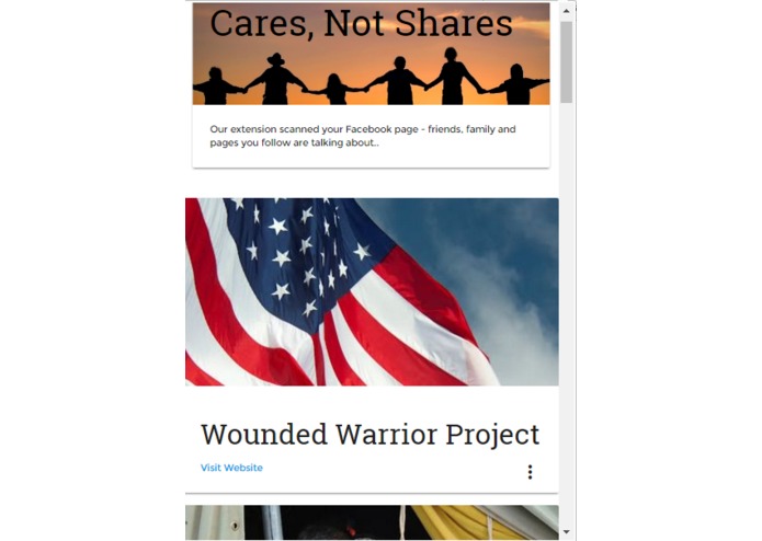 Cares, Not Shares – screenshot 2