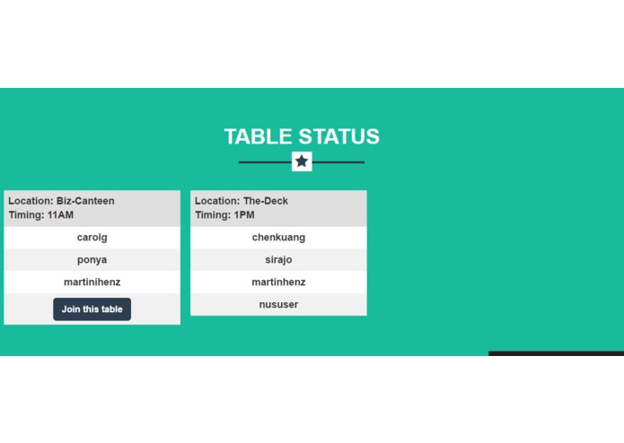 026 - Table For 4 – screenshot 1