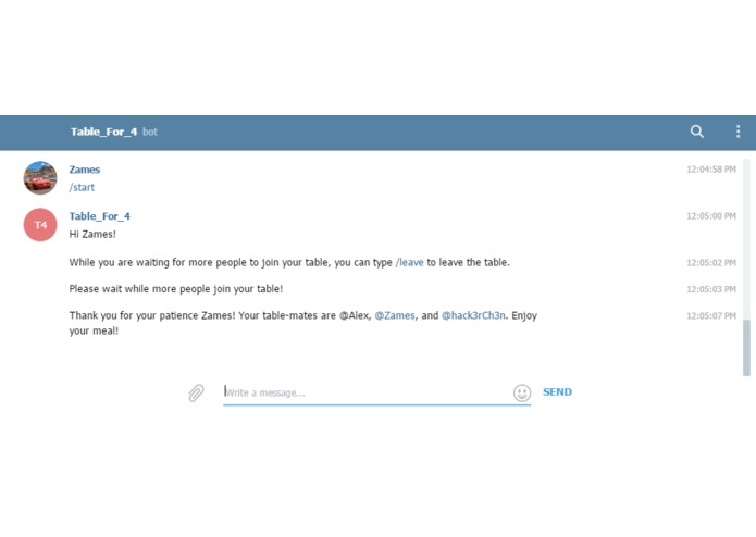 026 - Table For 4 – screenshot 5