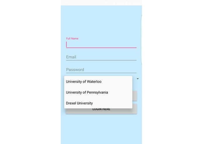 eEvents – screenshot 2