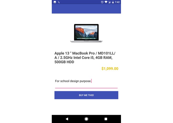 BuyMeThis – screenshot 3