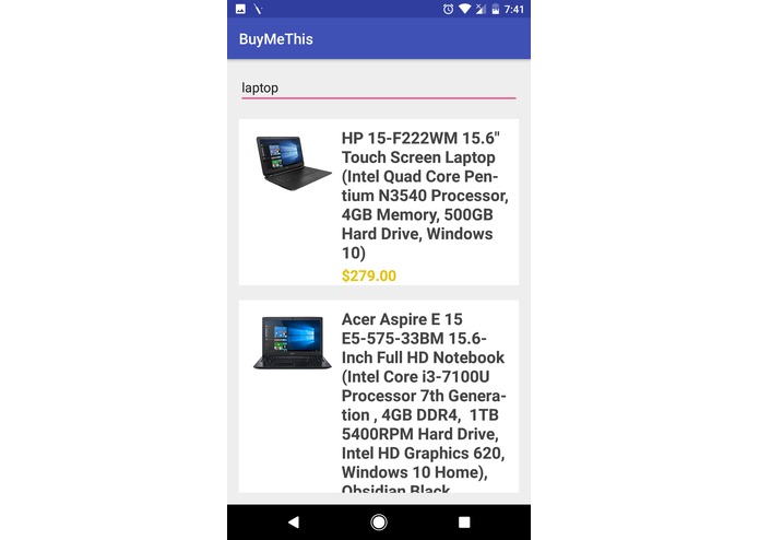 BuyMeThis – screenshot 2