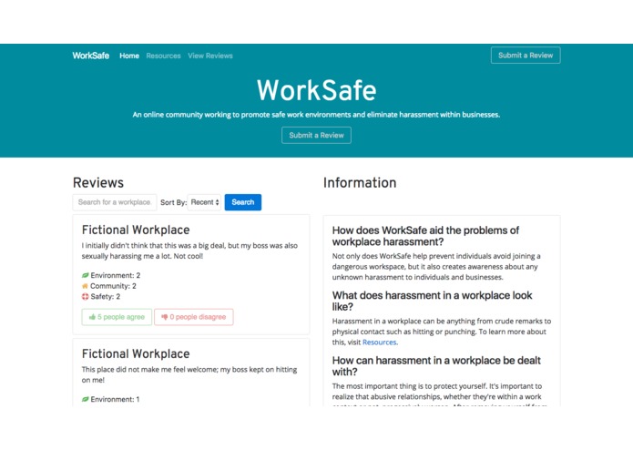 WorkSafe – screenshot 1