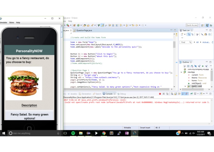 PersonalityNOW – screenshot 2
