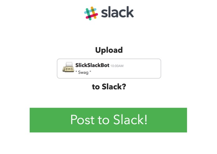 SlickSlack – screenshot 1