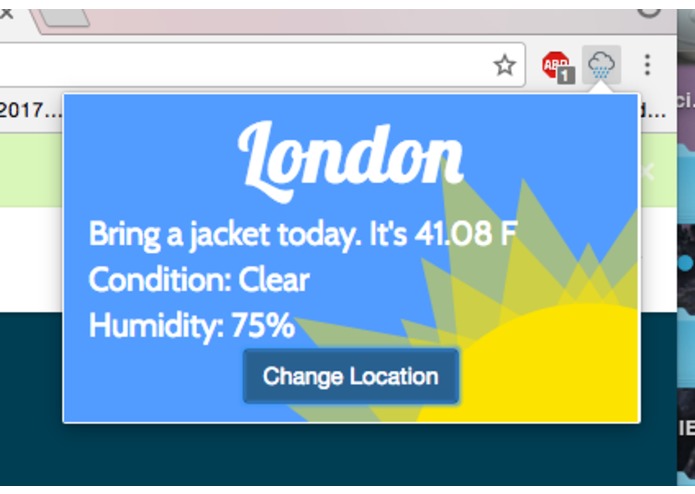 CliMate – screenshot 1