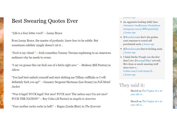 Sweary Mary – screenshot 1