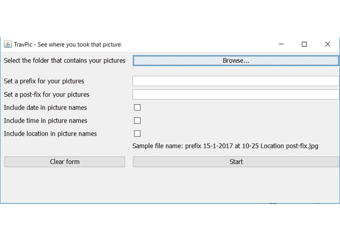 TraviPic – screenshot 1