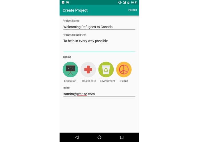 WeRise App – screenshot 6
