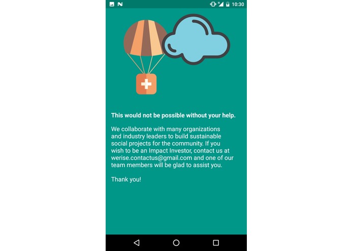 WeRise App – screenshot 3